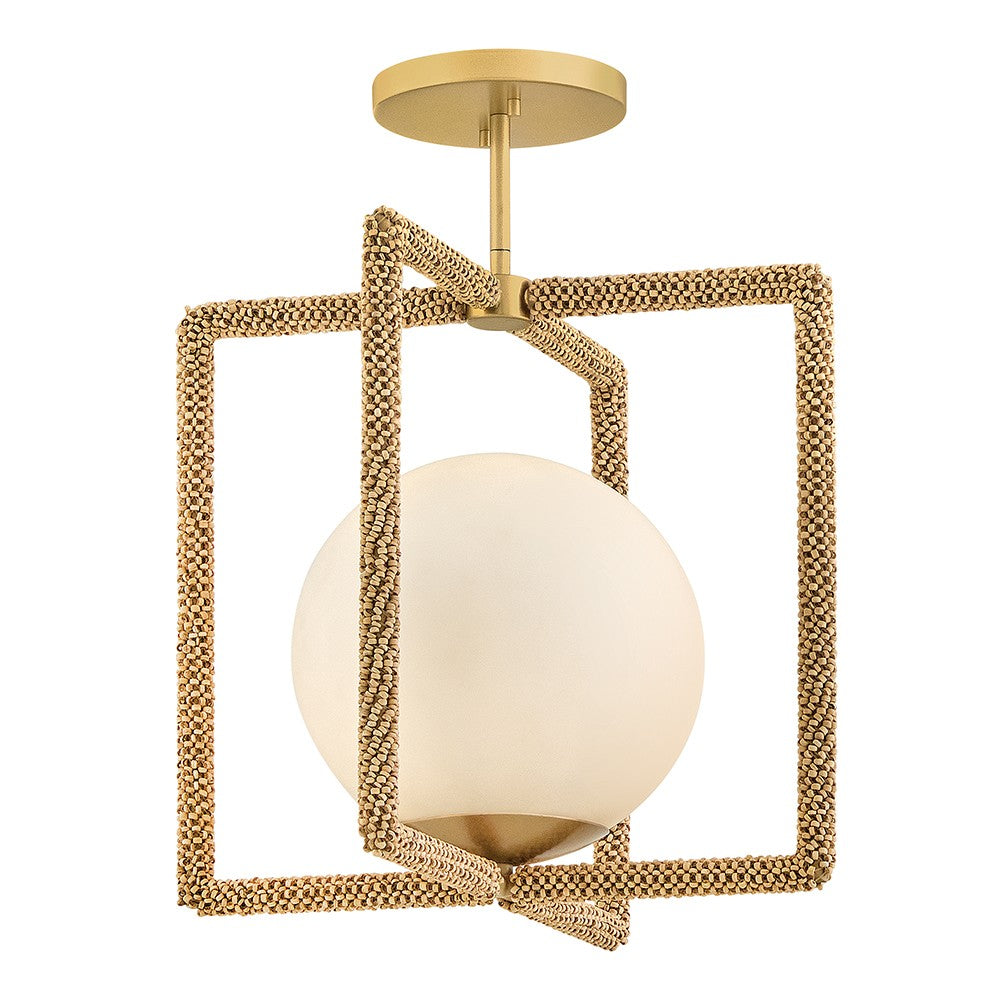 Hinkley Canada - LED Convertible Semi-Flush Mount - Keona - Deluxe Gold- Union Lighting Luminaires Decor