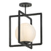 Hinkley Canada - LED Convertible Semi-Flush Mount - Keona - Painted Black Oxide- Union Lighting Luminaires Decor