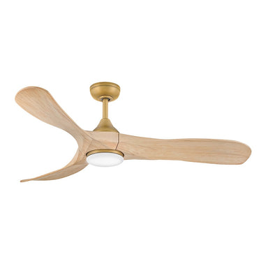 Hinkley Canada - 56"Ceiling Fan - Swell Illuminated - Heritage Brass- Union Lighting Luminaires Decor