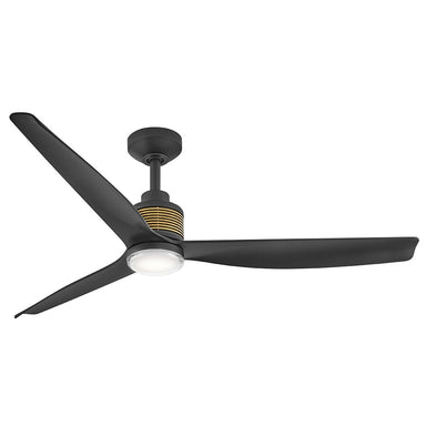 Hinkley Canada - 52"Ceiling Fan - Oris - Matte Black- Union Lighting Luminaires Decor