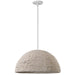 Dainolite Canada - One Light Pendant - Breanne - Vintage White- Union Lighting Luminaires Decor