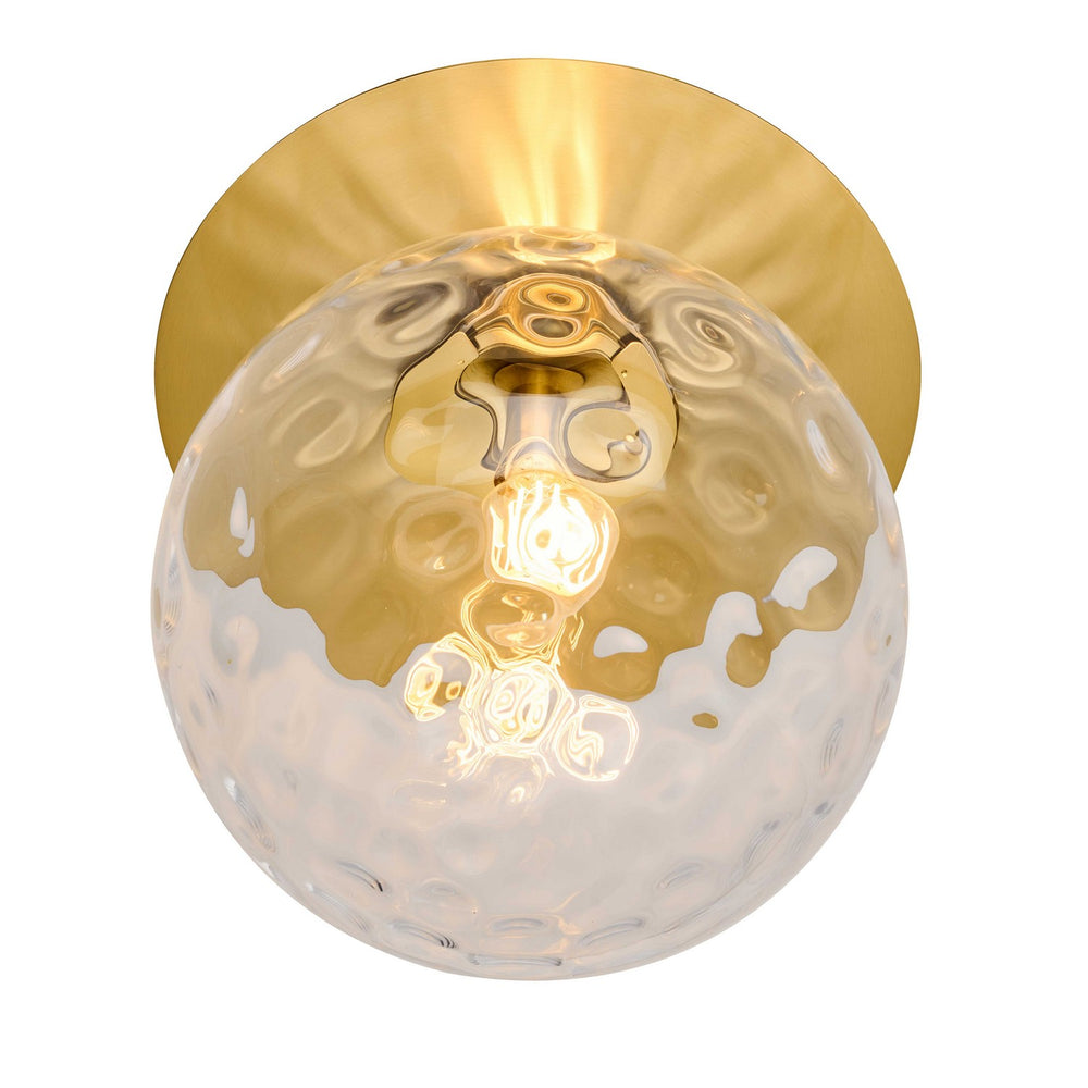 Dainolite Canada - One Light Wall Sconce - Burlat - Clear- Union Lighting Luminaires Decor