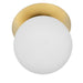 Dainolite Canada - One Light Wall Sconce - Burlat - White- Union Lighting Luminaires Decor