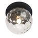 Dainolite Canada - One Light Wall Sconce - Burlat - Clear- Union Lighting Luminaires Decor