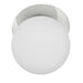 Dainolite Canada - One Light Wall Sconce - Burlat - White- Union Lighting Luminaires Decor
