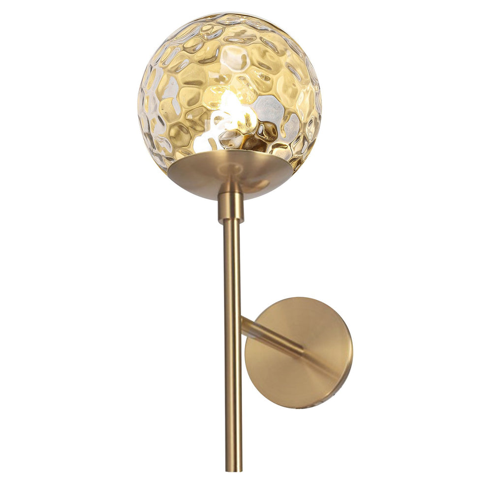 Dainolite Canada - One Light Wall Sconce - Dayana - Aged Brass- Union Lighting Luminaires Decor