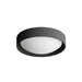 Dainolite Canada - LED Flushmount - Fabiana - Matte Black- Union Lighting Luminaires Decor