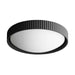Dainolite Canada - LED Flushmount - Fabiana - Matte Black- Union Lighting Luminaires Decor