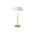 Dainolite Canada - One Light Table Lamp - Geraldine - Aged Brass- Union Lighting Luminaires Decor