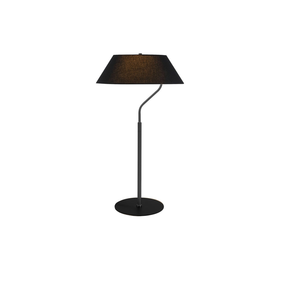 Dainolite Canada - One Light Table Lamp - Geraldine - Matte Black- Union Lighting Luminaires Decor