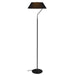 Dainolite Canada - One Light Floor Lamp - Geraldine - Matte Black- Union Lighting Luminaires Decor