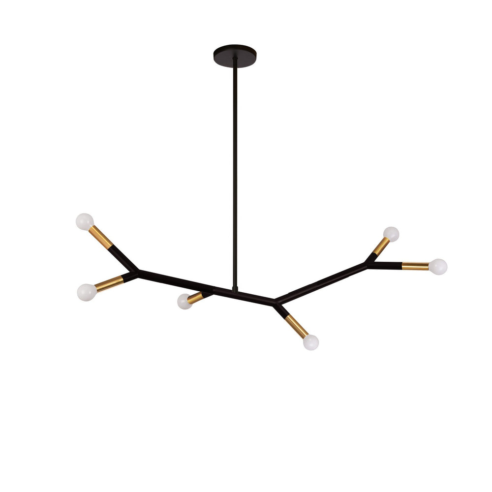 Dainolite Canada - Three Light Pendant - Morgan - Matte Black- Union Lighting Luminaires Decor