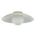 Dainolite Canada - One Light Flushmount - Oliva - Matte Beige- Union Lighting Luminaires Decor
