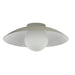 Dainolite Canada - One Light Flushmount - Oliva - Matte Linen- Union Lighting Luminaires Decor