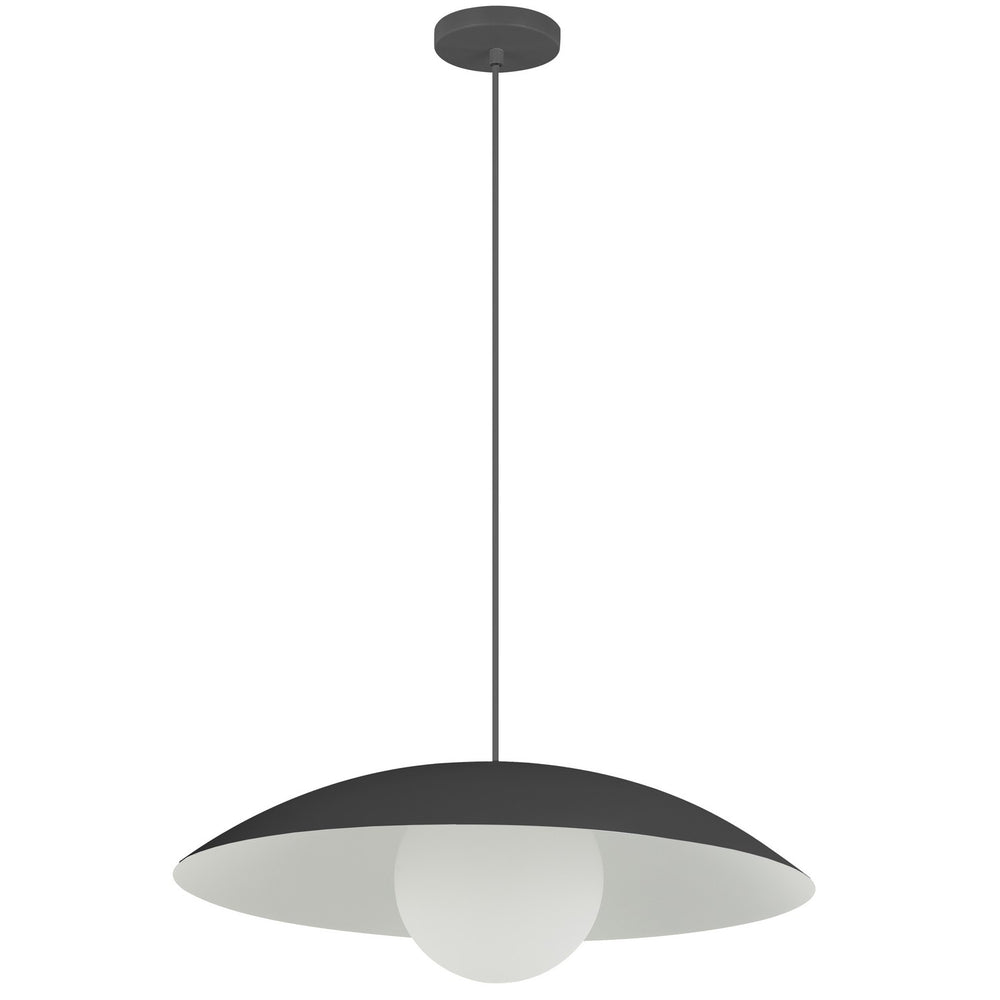 Dainolite Canada - One Light Pendant - Oliva - Matte Black- Union Lighting Luminaires Decor