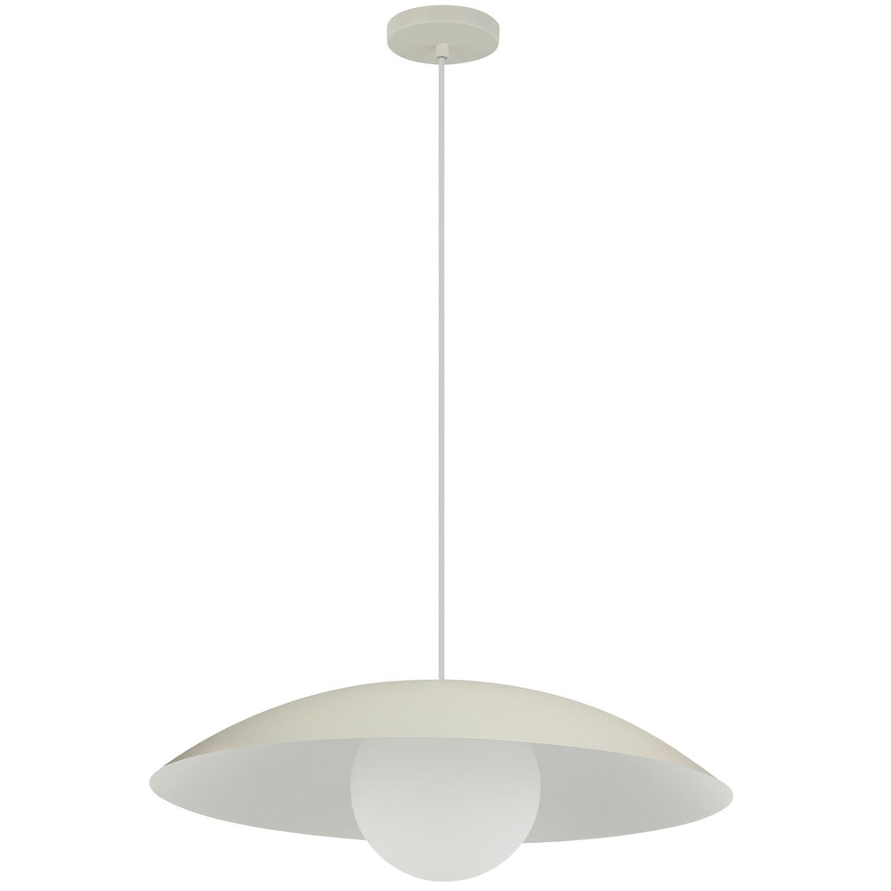 Dainolite Canada - One Light Pendant - Oliva - Matte Beige- Union Lighting Luminaires Decor