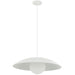 Dainolite Canada - One Light Pendant - Oliva - Matte White- Union Lighting Luminaires Decor