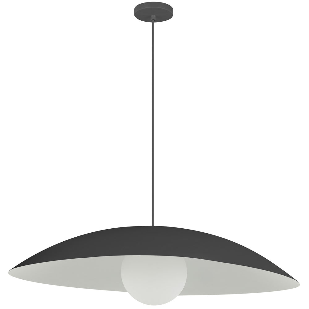 Dainolite Canada - One Light Pendant - Oliva - Matte Black- Union Lighting Luminaires Decor