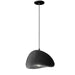 Dainolite Canada - One Light Pendant - Pilar - Matte Black- Union Lighting Luminaires Decor