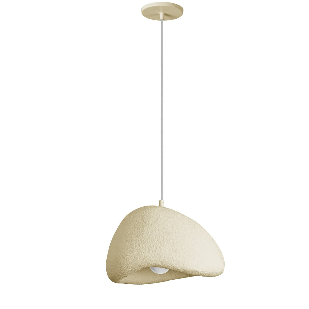 Dainolite Canada - One Light Pendant - Pilar - Matte Beige- Union Lighting Luminaires Decor
