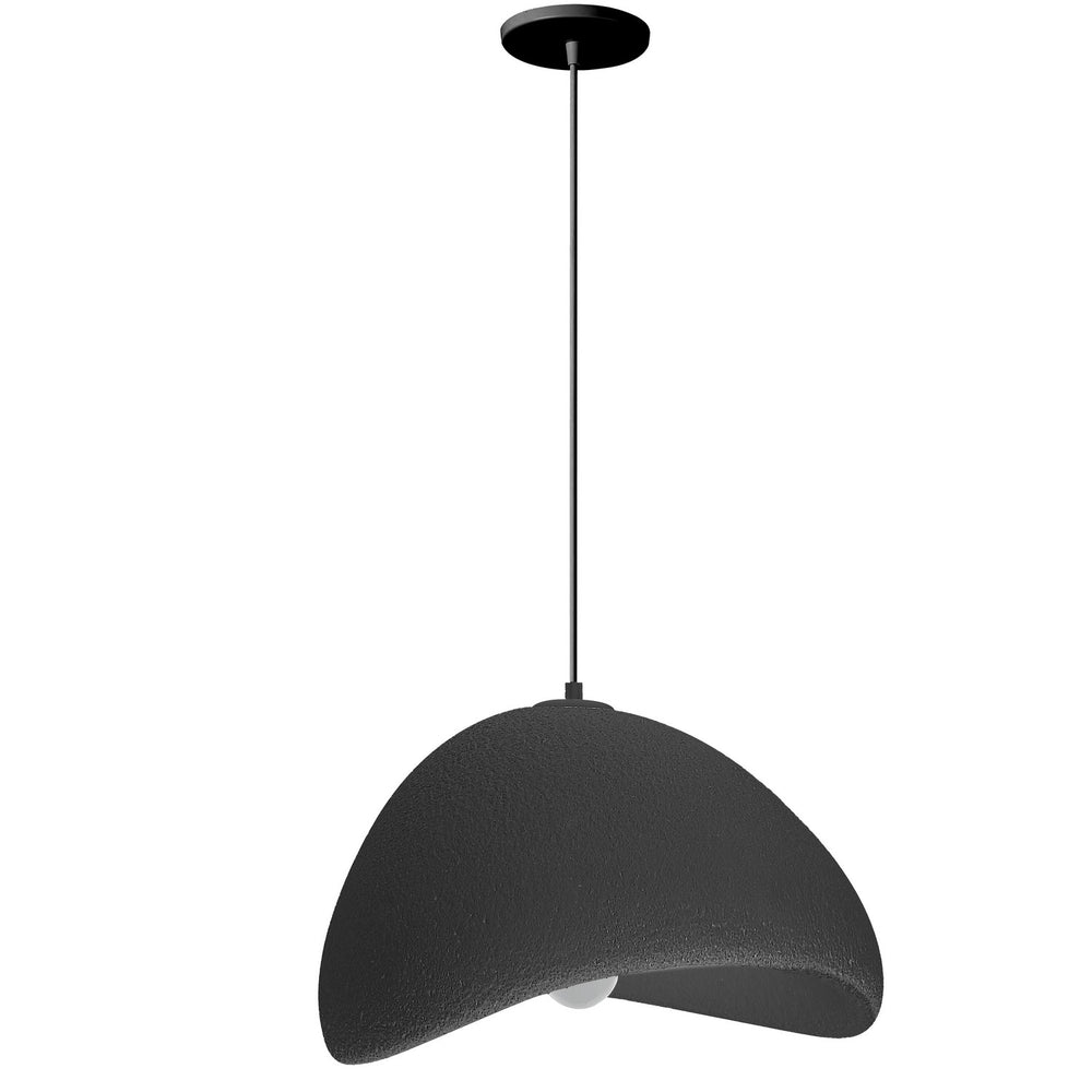 Dainolite Canada - One Light Pendant - Pilar - Matte Black- Union Lighting Luminaires Decor