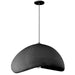 Dainolite Canada - One Light Pendant - Pilar - Matte Black- Union Lighting Luminaires Decor