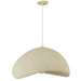 Dainolite Canada - One Light Pendant - Pilar - Matte Beige- Union Lighting Luminaires Decor