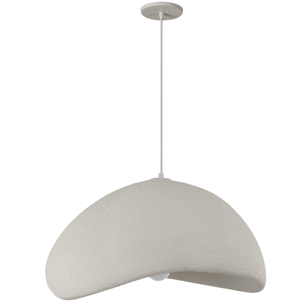 Dainolite Canada - One Light Pendant - Pilar - Matte Linen- Union Lighting Luminaires Decor