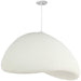 Dainolite Canada - One Light Pendant - Pilar - Matte White- Union Lighting Luminaires Decor