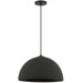 Dainolite Canada - One Light Pendant - Reese - Matte Black- Union Lighting Luminaires Decor