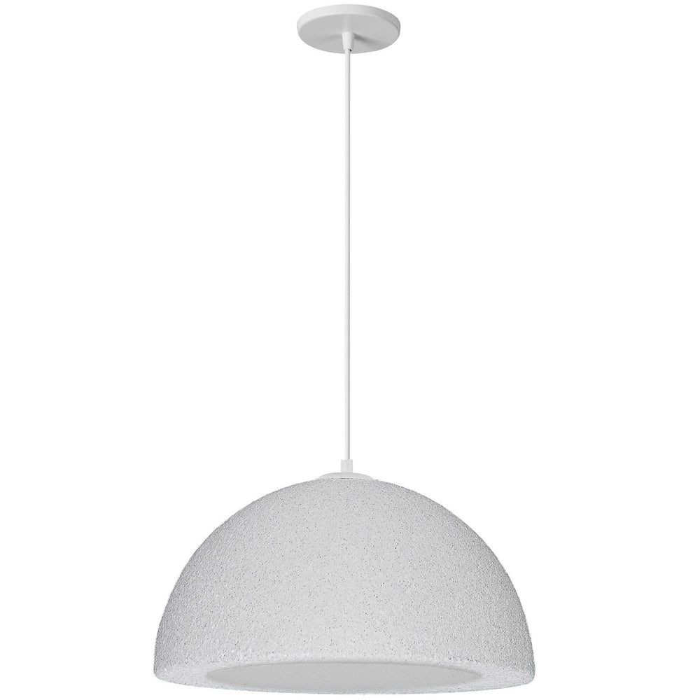Dainolite Canada - One Light Pendant - Reese - Matte White- Union Lighting Luminaires Decor