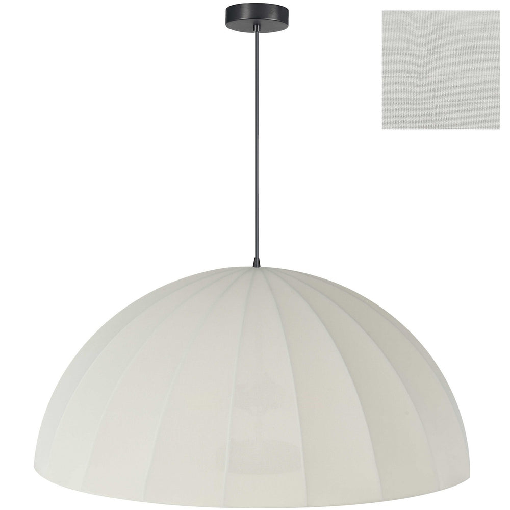 Dainolite Canada - One Light Pendant - Ronny - Beige- Union Lighting Luminaires Decor