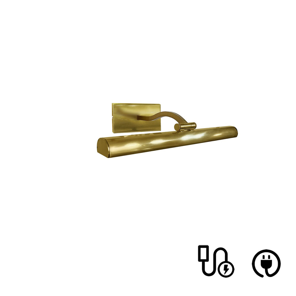 Dainolite Canada - LED Picture Light - Yvonne - Aged Brass- Union Lighting Luminaires Decor