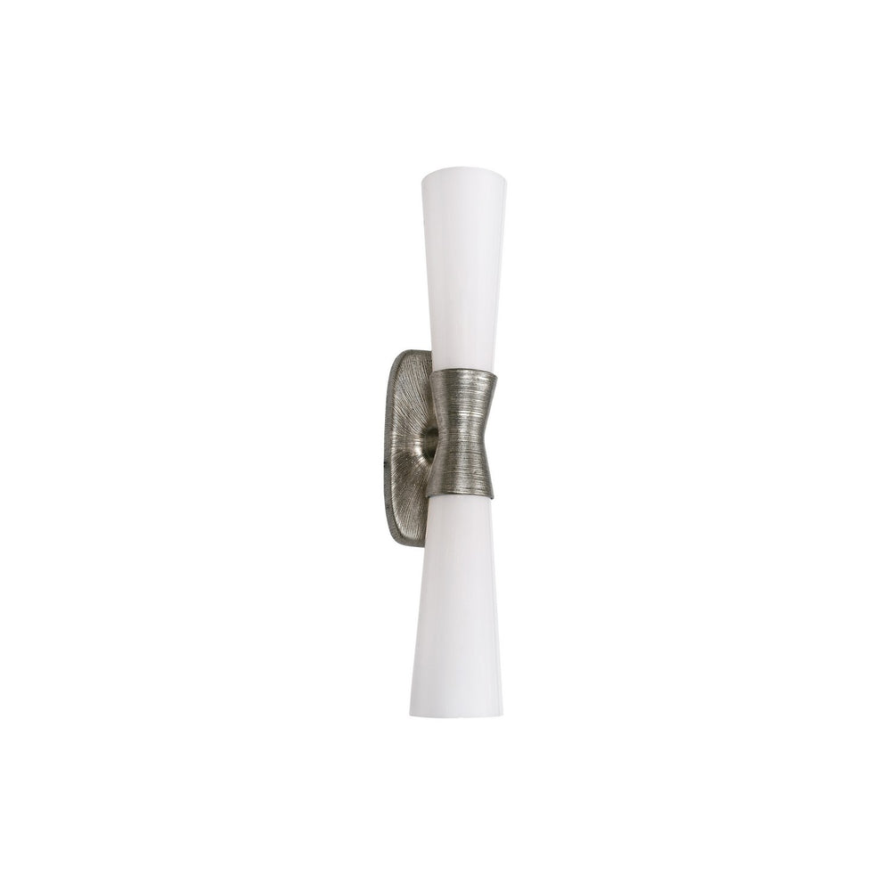 Dainolite Canada - Two Light Wall Sconce - Whitney - Silver- Union Lighting Luminaires Decor