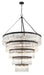 Crystorama - 30 Light Chandelier - Emory - Black Forged- Union Lighting Luminaires Decor