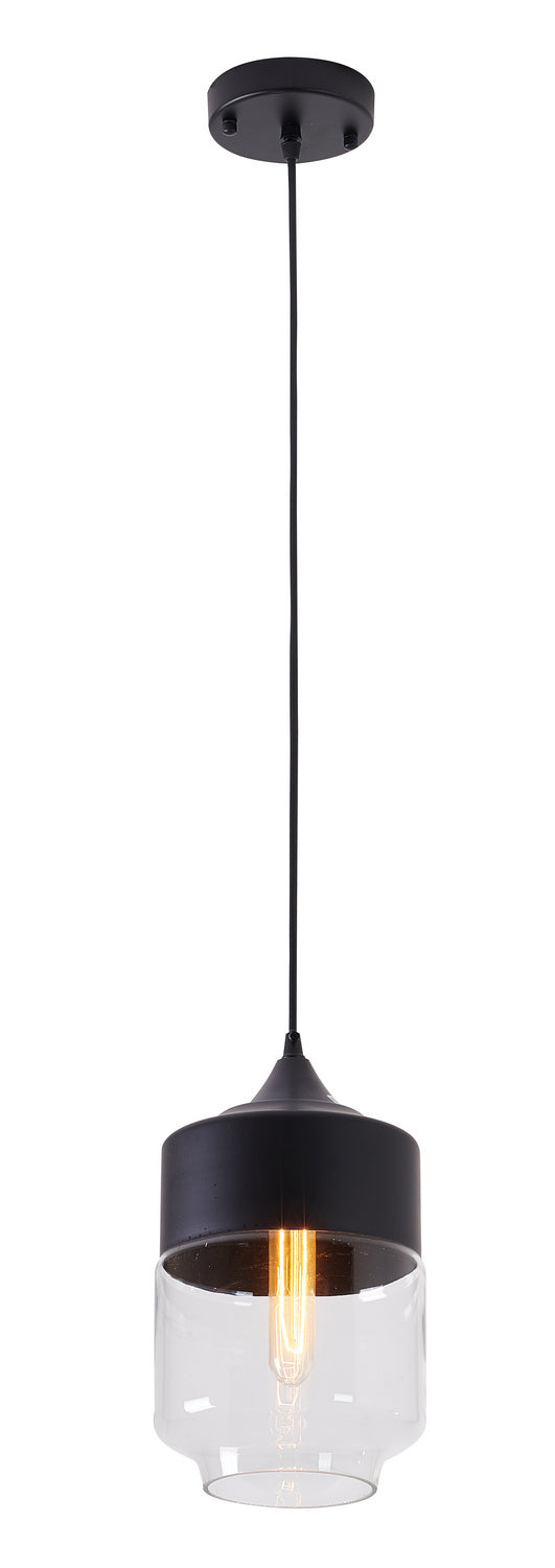 Bethel International Canada - One Light Fixture - Matte Black- Union Lighting Luminaires Decor