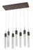 Bethel International Canada - Seven Light Island Pendant - Matte Black- Union Lighting Luminaires Decor