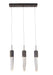 Bethel International Canada - Three Light Island Pendant - Matte Black- Union Lighting Luminaires Decor