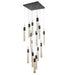 Bethel International Canada - 15 Light Chandelier - Black- Union Lighting Luminaires Decor