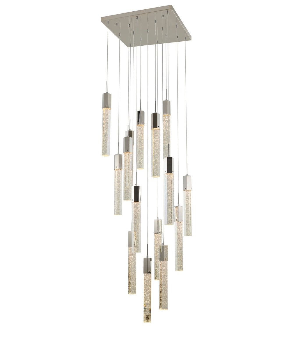 Bethel International Canada - 15 Light Chandelier - Chrome- Union Lighting Luminaires Decor