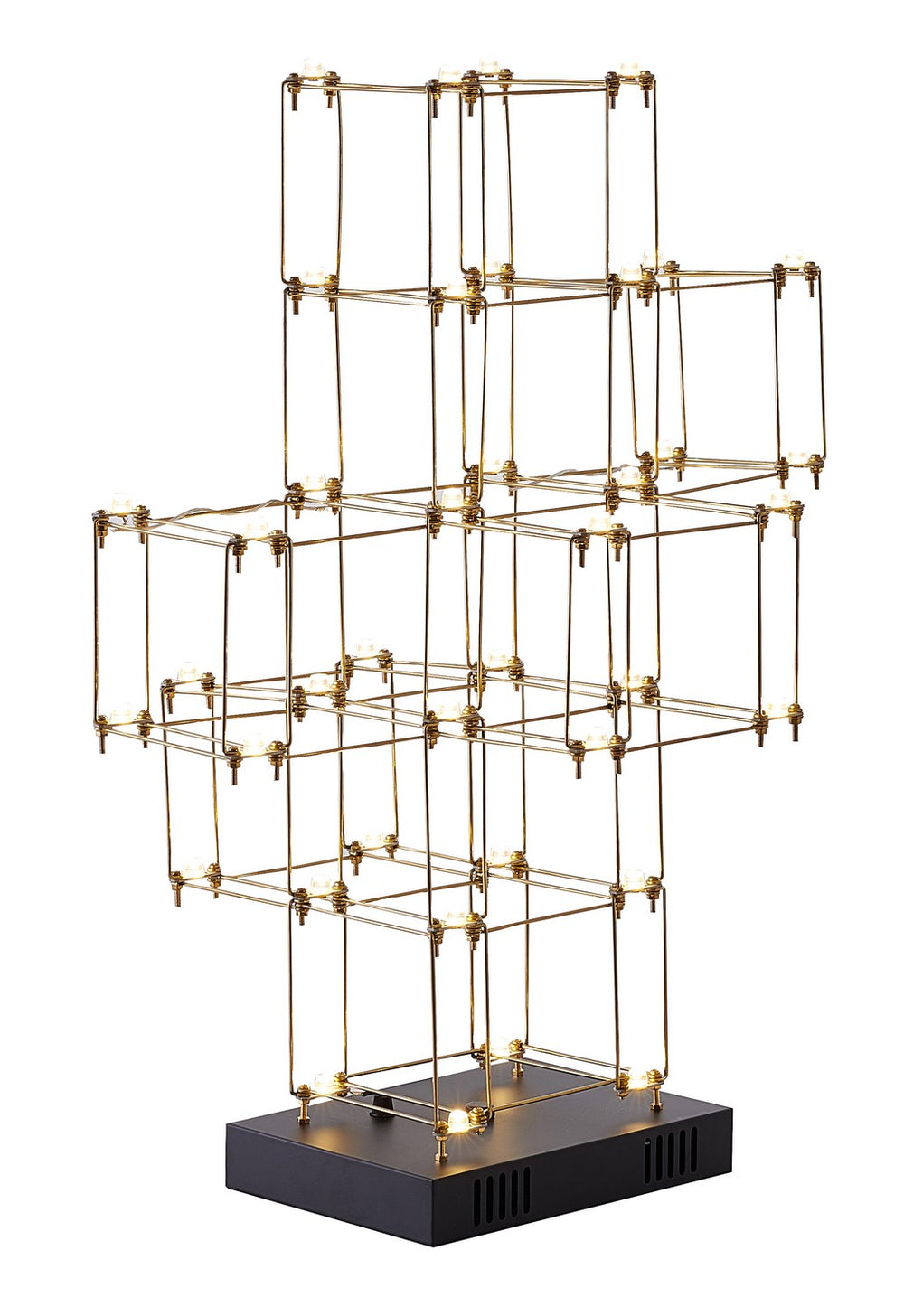 Bethel International Canada - LED Table Lamp - Gold- Union Lighting Luminaires Decor