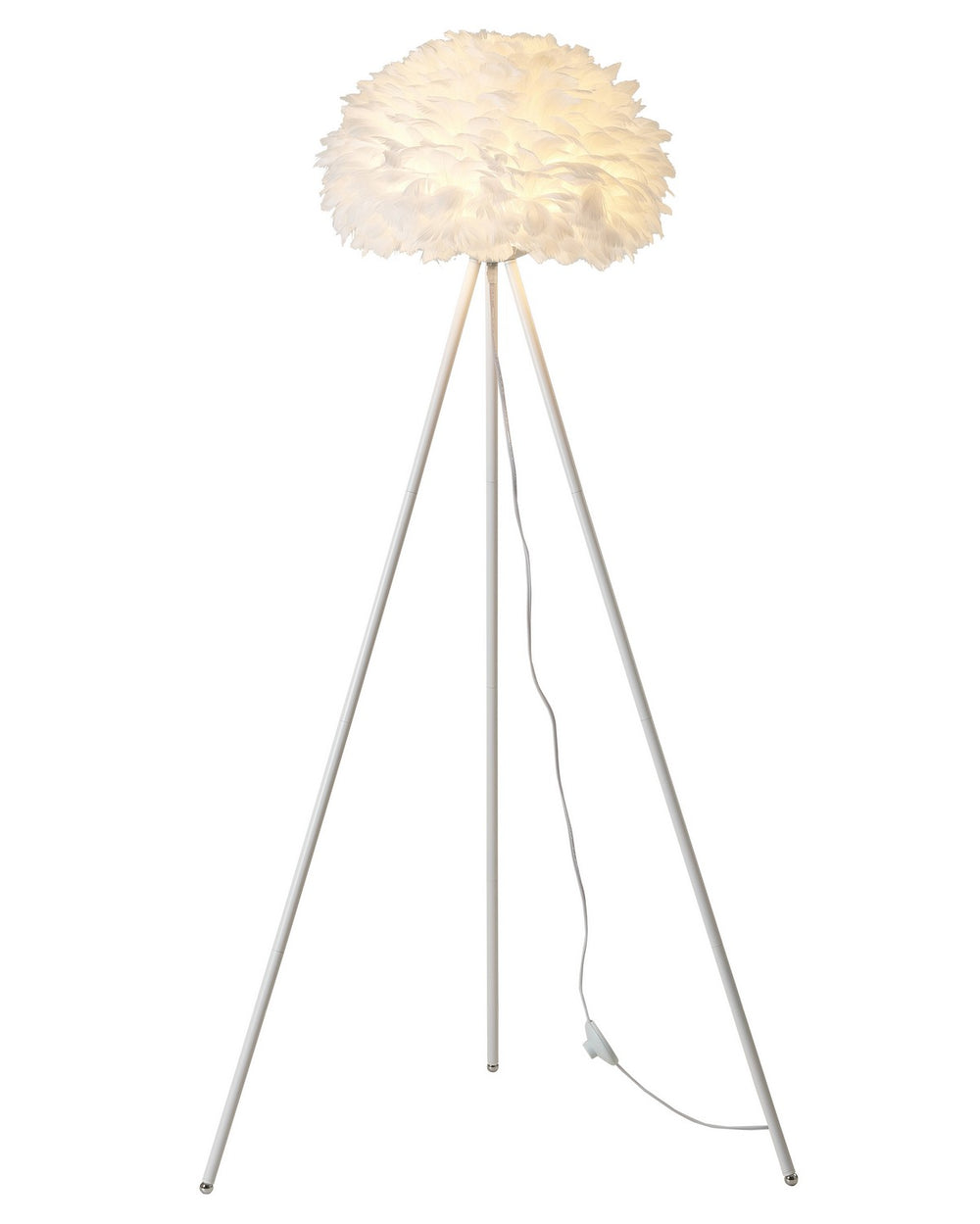Bethel International Canada - One Light Floor Lamp - White- Union Lighting Luminaires Decor