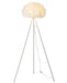 Bethel International Canada - One Light Floor Lamp - White- Union Lighting Luminaires Decor