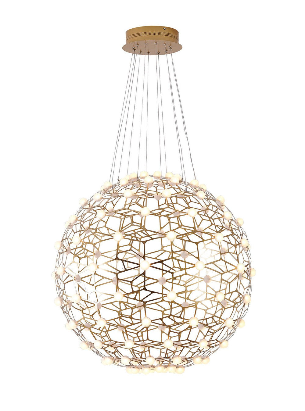 Bethel International Canada - LED Chandelier - Gold- Union Lighting Luminaires Decor