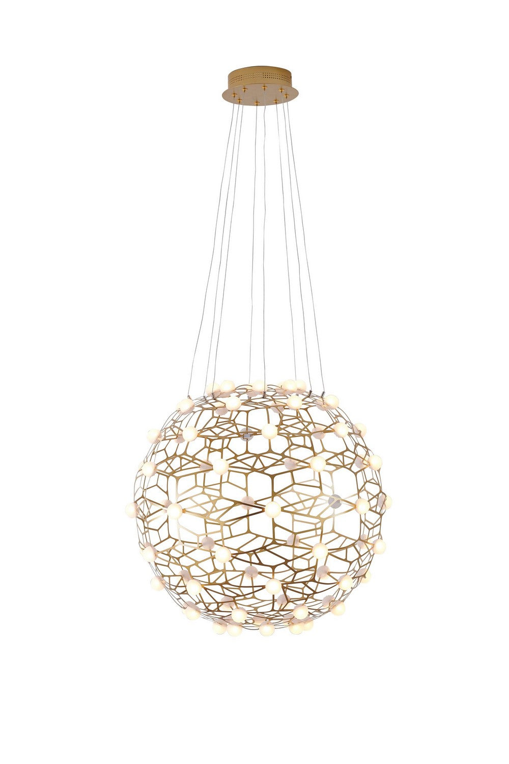 Bethel International Canada - LED Chandelier - Gold- Union Lighting Luminaires Decor