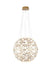 Bethel International Canada - LED Chandelier - Gold- Union Lighting Luminaires Decor
