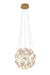 Bethel International Canada - LED Chandelier - Gold- Union Lighting Luminaires Decor