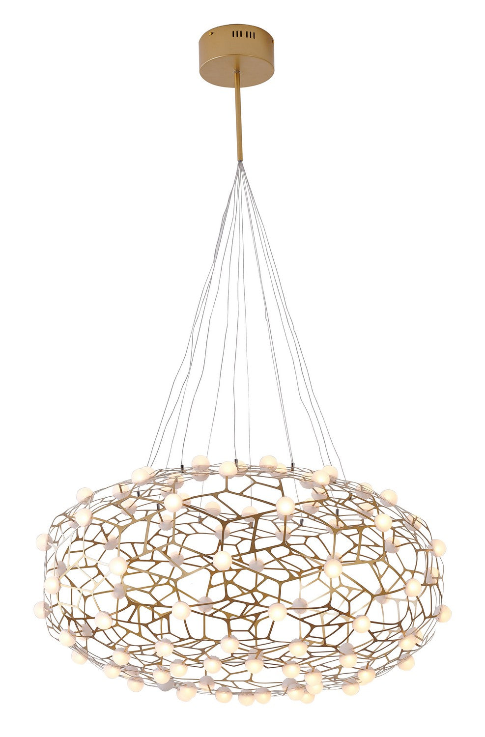 Bethel International Canada - LED Chandelier - Gold- Union Lighting Luminaires Decor