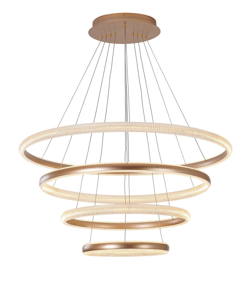 Bethel International Canada - LED Chandelier - Gold- Union Lighting Luminaires Decor