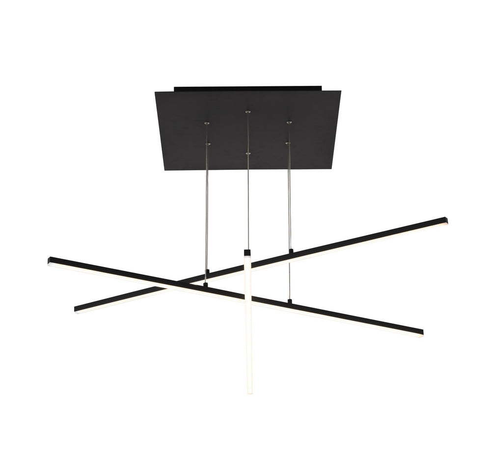 Bethel International Canada - LED Chandelier - Matte Black- Union Lighting Luminaires Decor